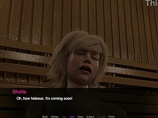 i'm in a hot sauna with shaved friends for a relaxing group session