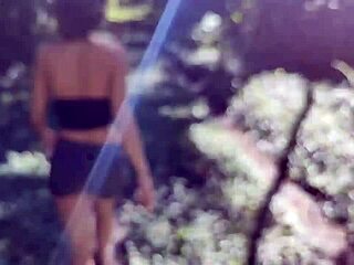 She says, 'Provoke me in the forest, and I'll fuck your tight ass with monster cock.'