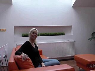 blonde teen stops fighting with boyfriend when stranger offers cash for sex