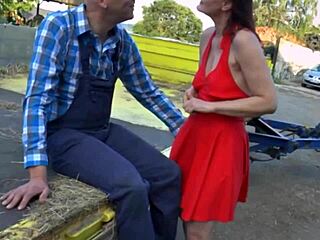 Horny secretary amazed her shaved cunt is ready