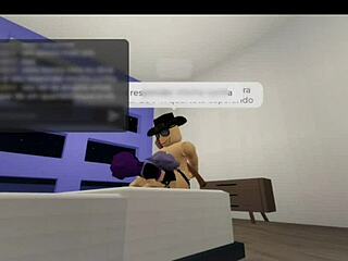 Fucking two whores in Roblox Brookhaven?