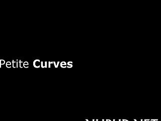 is this petite cutie getting bent over for doggystyle sex?