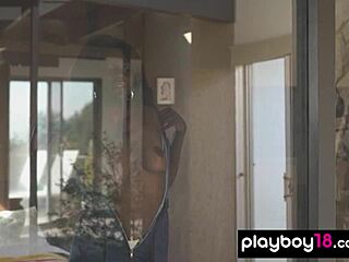 Ebony beauty victoria antoinette subtly reveals her tight pussy.