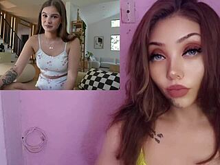 Little stepsister cheats with stepbrother in sex lessons