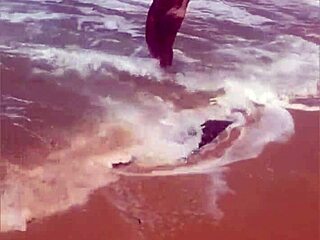 I got naked on the beach, flashing my body. Want to see?