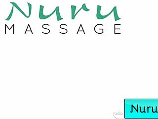 black horny beauty masseuse oliver davis gives wet nuru massage to mocha menage