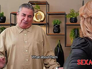 Boobs Besar Sandra Paola dalam Quickie Blowjob dan Ngentot Taruhan Tinggi