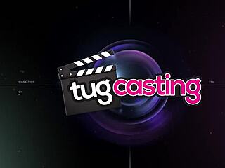 lily glee gives a quick handjob in pov for facial