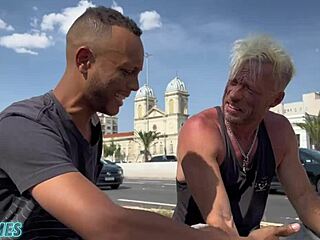 Brazilian Patricinha Hunts Homeless Man for Sexual Fantasies in Public