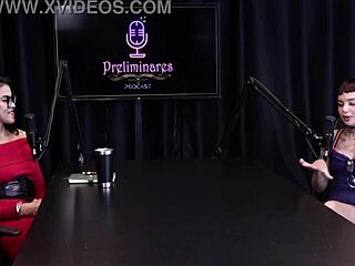 Annie Clementine’s Hot Preliminares Podcast Moments with Bia on Sheer Red