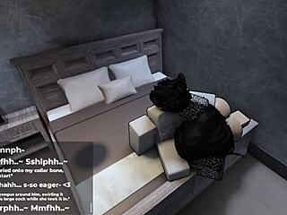Seductive Roblox Office Girl Tempts Late-Night Action