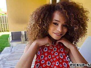 in public, czech slut cecilia lion gets banged for cash, sucking big cock