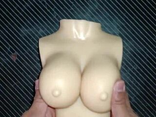 Fuck Doll In Missionary Quickie With Toys Masturbation Cock Foreplay And Close Up Real Doll Fucking