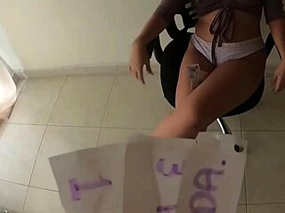 Propose Horny Game To 18-Year-Old Sister-In-Law, Dick Destroys Tight Pussy