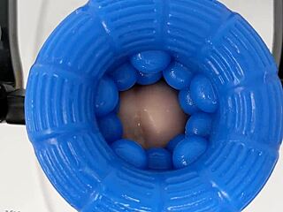 In This Sex Toy Demonstration, The Rubjoy Robot Shows Masturbation With Fleshlight Toys