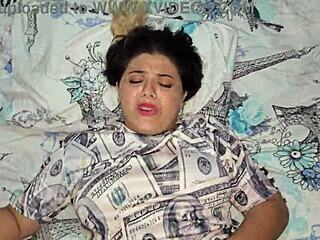 I'm destroying this blonde fuck doll's ass with my thick black cock.