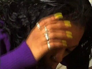 Ebony cheerleaders bend over for assfucking and riding