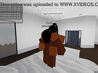 19-year-old black guy fucks cock-hungry slut