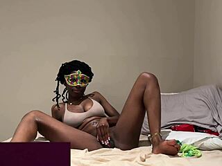 Dark temptations explores first interracial casting with huge toys and squirting on bed