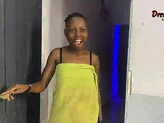 ebony neighbor caught me naked for hardcore fuck