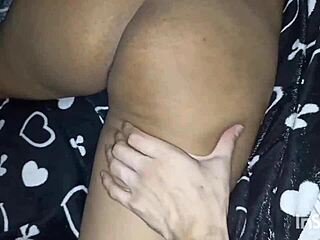 Brunette With Big Tits FUCKED By Husband's Monster Cock In New York