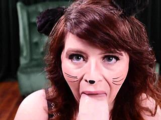 Catgirl Bea begs to be bred in intense impregnation role play!