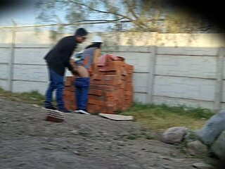 latina has sex at work caught on security cameras