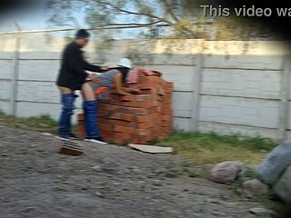 latina has sex at work caught on security cameras