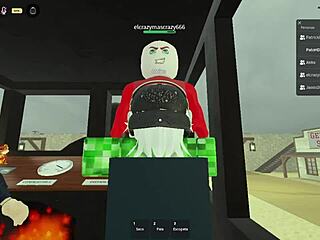 she goes afk, and the group starts fucking the shemale in a wild gangbang?