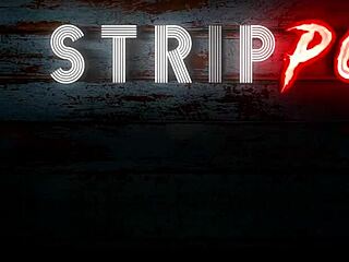 Beautiful Venezuelan babe says, 'Watch me strip and grind on this big cock'