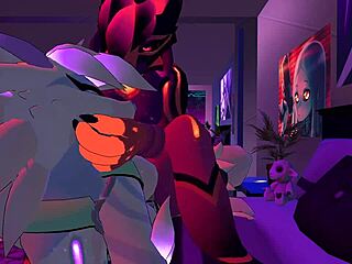 毛茸茸们在VRChat环境中体验第一次