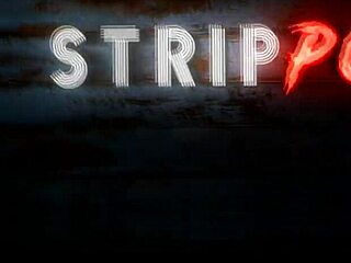 Beautiful Venezuelan babe says, 'Watch me strip and grind on this big cock'