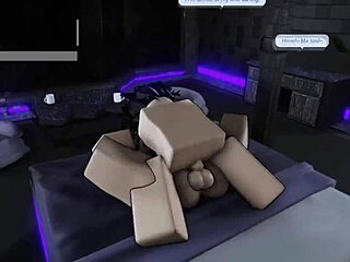 My personal slut makes me cum twice on roblox