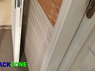 Curvy Ebony Step Mother Takes It Deep in Kitchen Close-Up Action