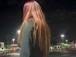 italian milf artemisia love smoking fetish outdoors in los angeles