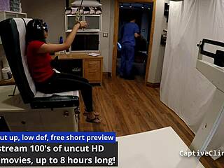 Yo, blindfolded Yasmine Woods gets wild with strangers in backstage fetish play!