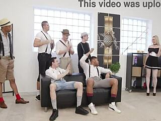 Rebel Rhyder Takes It DEEP In Beer Festival Gangbang!