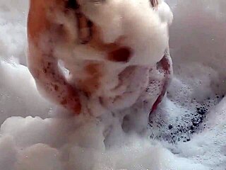 Busty Latina Brunette Bathing Spied On, Then Fucked In Pear-Shaped Ass By Guy In Feminine Clothing