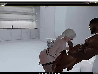 white slut giving sloppy deepthroat