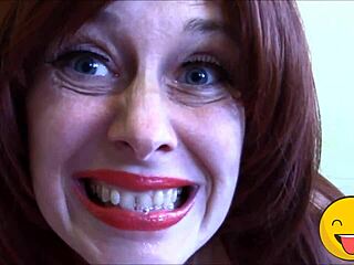 horny fetish queen with tongue