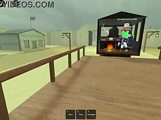 she goes afk, and the group starts fucking the shemale in a wild gangbang?