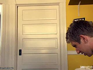 Bound busty stepmom gets anal fucked roughly