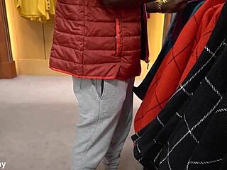 Latina Sucking Dick Outdoors For Christmas Presents