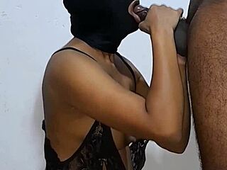 sexy colombian amateur with big ass subtly suggests sucking dick to milk it dry.