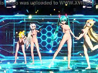 Hatsune Miku Nude Mod Unveils Full Diva Body