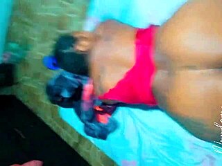 Friend's Mom Fucks Me Hard with Dildo and Blowjob!