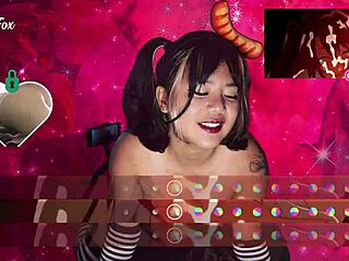 i'm exotiqfox, the solo gooner girl, bouncing my ass on your dick while giving jerk off instructions in this high definition masturbation game