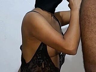 sexy colombian amateur with big ass subtly suggests sucking dick to milk it dry.