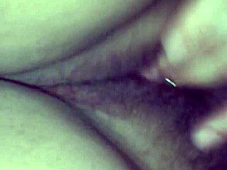 mature woman enjoys private masturbation session at home