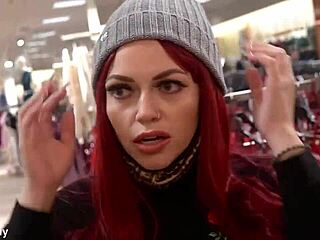 Latina Sucking Dick Outdoors For Christmas Presents